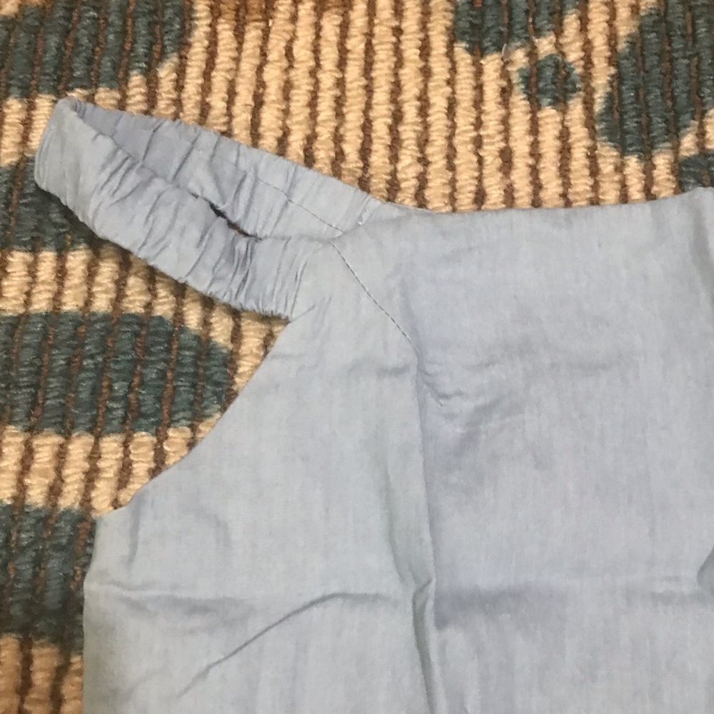 Light Blue L & XL Ladies Romper - Picture 6 of 6